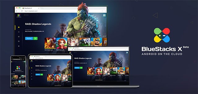 BlueStack X là nền tảng đám mây hỗ trợ chơi game mobile trên trình duyệt web