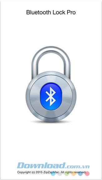 Giao diện Bluetooth Lock Pro cho iOS