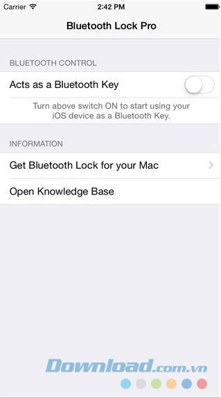 Các lựa chọn đơn giản trên điện thoại