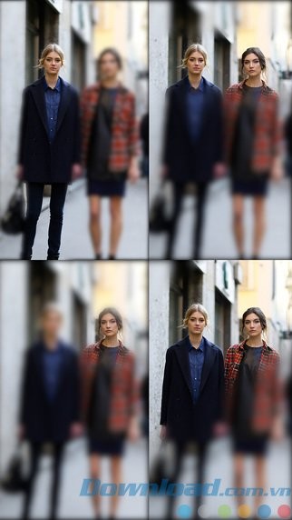 Làm mờ ảnh theo nhiều cách