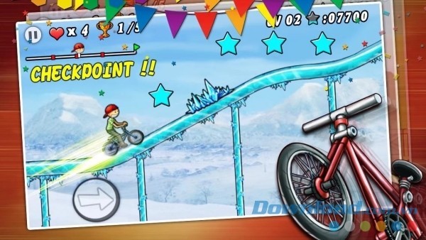 Game lái xe đạp vui nhộn BMX Boy cho Android