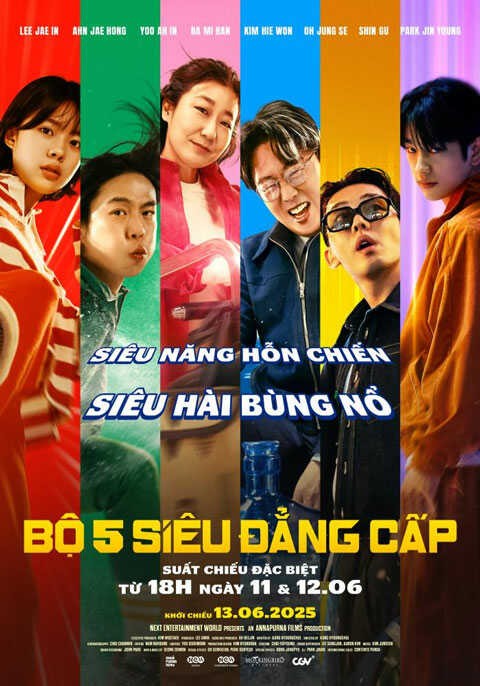 Poster phim Bộ 5 siêu đẳng cấp