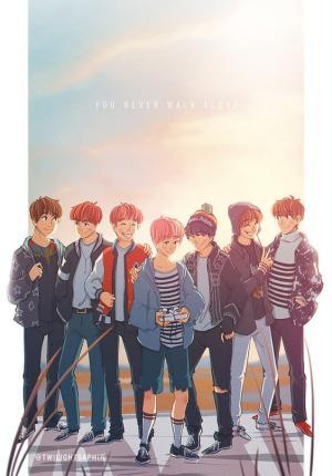 Bộ ảnh nhóm nhạc BTS đáng yêu