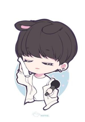 Bộ ảnh chibi BTS cho điện thoại