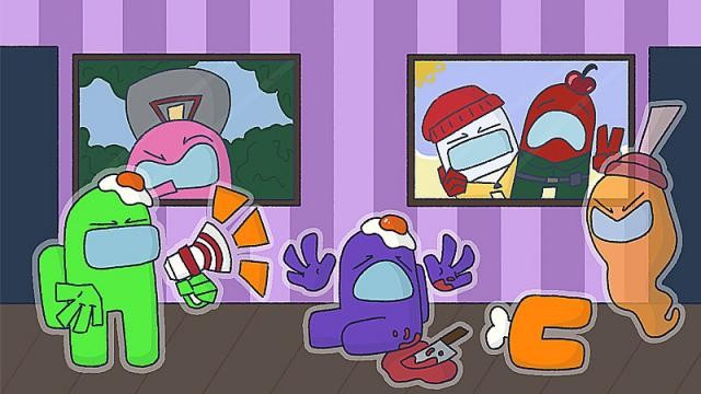 Bộ ảnh Among Us cute