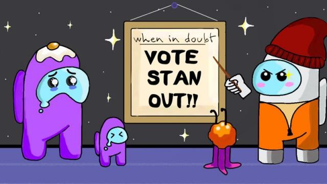 Bộ ảnh Among Us cute