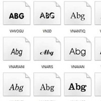 Bộ Font VNI, TCVN3, Unicode - Hỗ Trợ Tiếng Việt