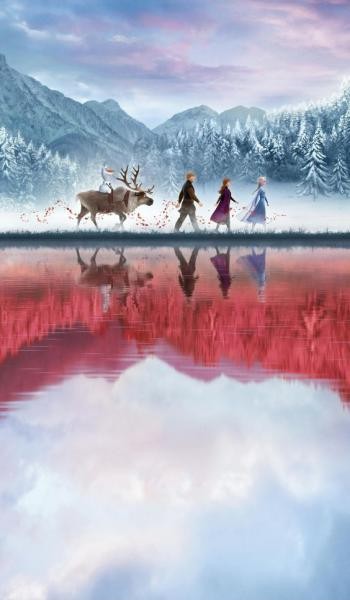 Bộ hình nền Nữ hoàng băng giá cho điện thoại