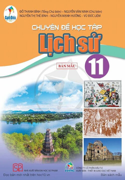 Sách Chuyên đề học tập Lịch Sử 11 Cánh Diều