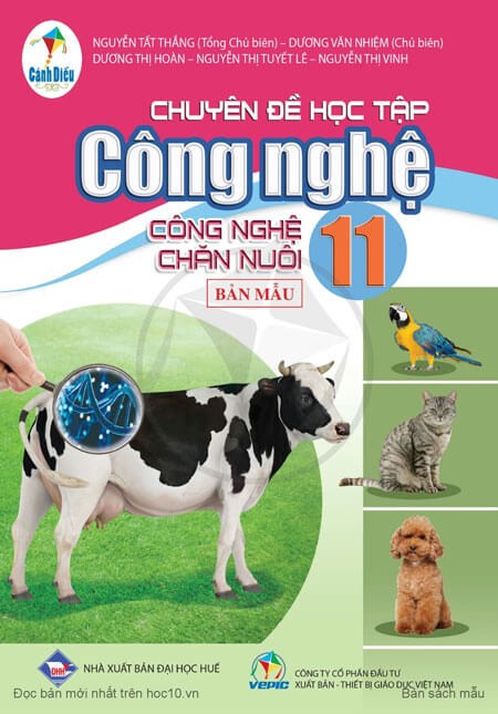 Sách Chuyên đề học tập Công nghệ 11 - Công Nghệ Chăn Nuôi Cánh Diều