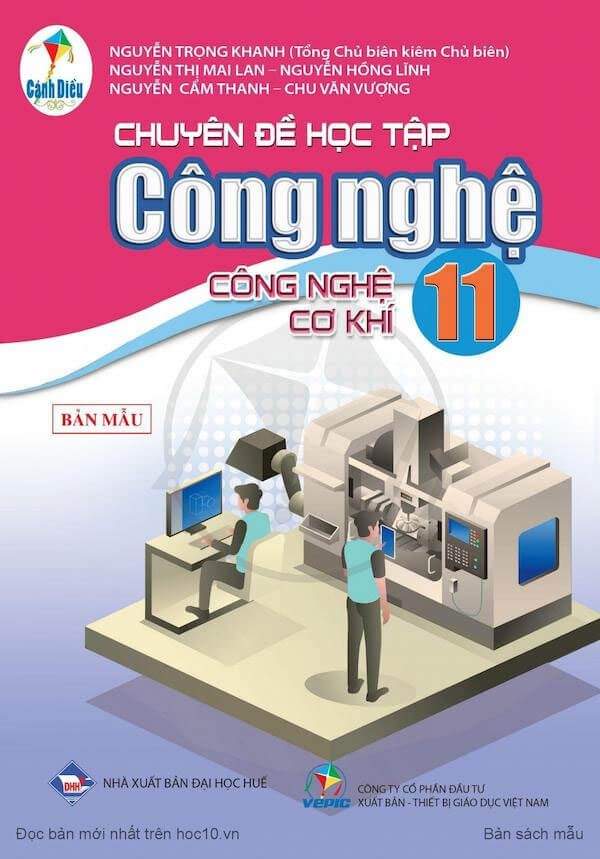 Sách Chuyên đề học tập Công nghệ 11 - Công Nghệ Cơ Khí Cánh Diều