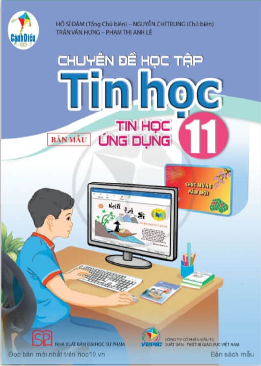 Sách Chuyên đề học tập Tin Học 11 - Tin Học Ứng Dụng Cánh Diều