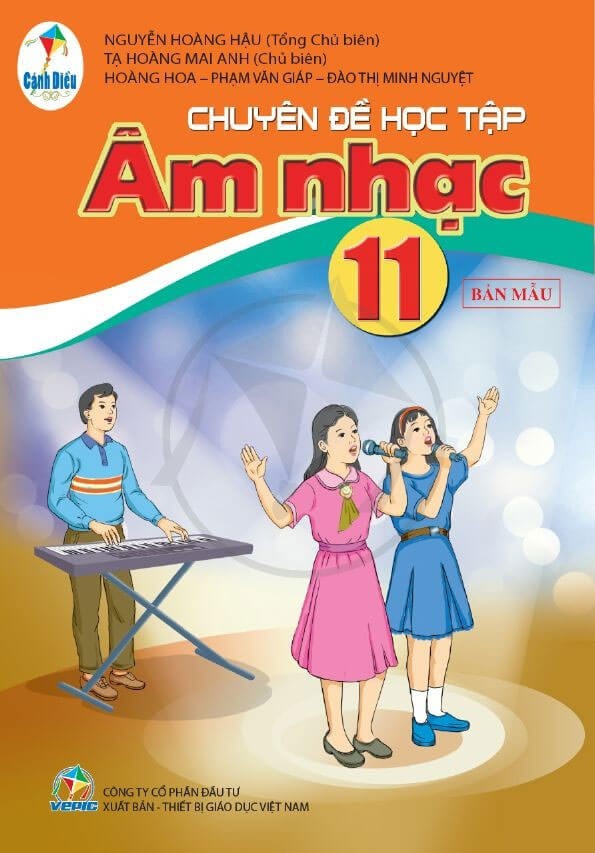 Sách Chuyên đề học tập Âm Nhạc 11 Cánh Diều