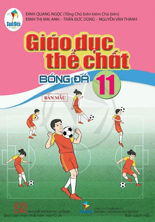 Sách Giáo dục thể chất 11&nbsp; - Bóng Đá Cánh Diều
