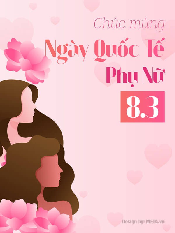 Thiệp chúc Ngày Quốc tế Phụ nữ cho khách hàng