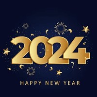 Bộ Thiệp Chúc Mừng Năm Mới 2024, Mẫu Thiệp Tết Dương Lịch