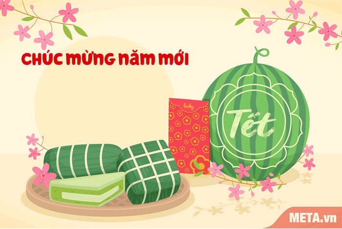 Mẫu thiệp mừng năm mới Tết Giáp Thìn