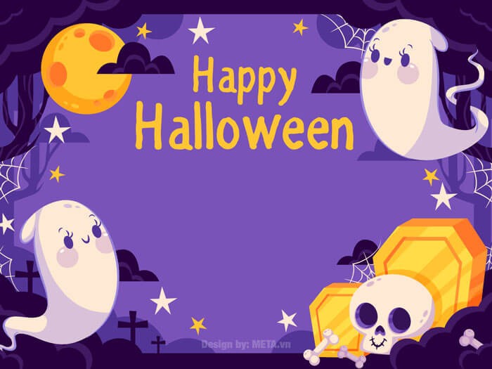 Download thiệp chúc mừng Halloween ấn tượng