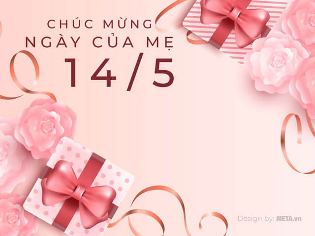 Mẫu thiệp Chúc mừng Ngày của Mẹ đẹp
