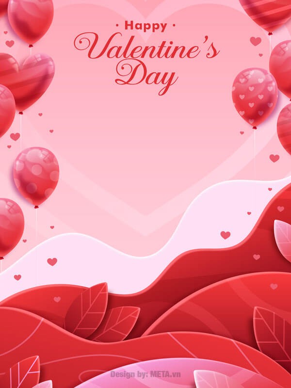 Mẫu thiệp Valentine 14/2 online ngọt ngào