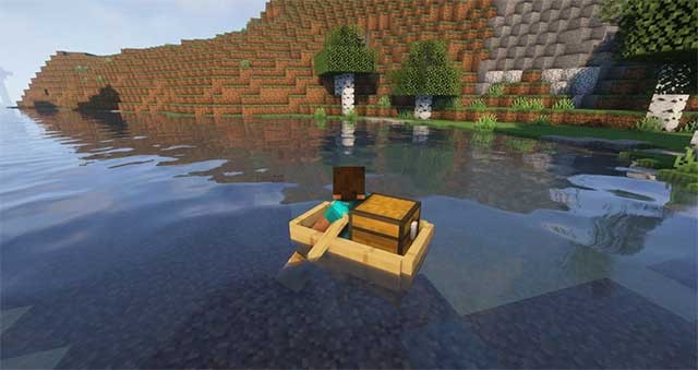 Mod Thuyền Chứa Đồ hỗ trợ vận chuyển vật phẩm một cách thuận tiện