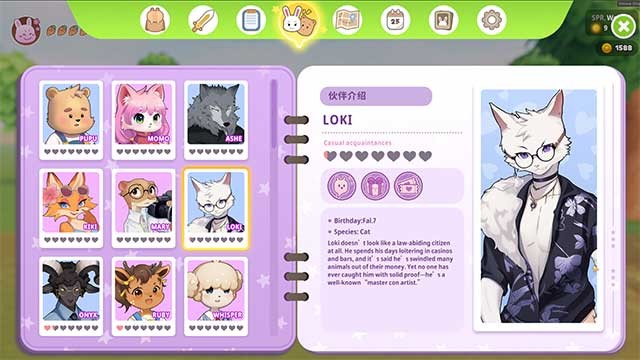 Kết bạn với các loài động vật đáng yêu và tham gia nhiều hoạt động thú vị