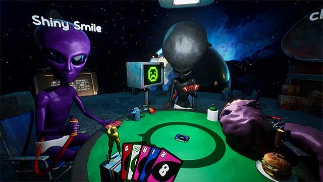 Vào vai những sinh vật ngoài hành tinh chơi bài trên Mặt Trăng