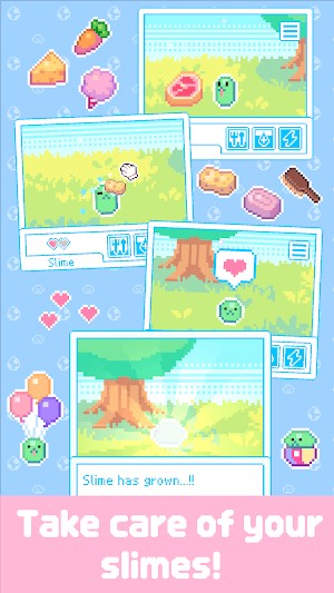 Boing Boing Animals cho bạn chăm sóc những slime đáng yêu