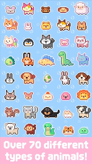 Boing Boing Animals có tới hơn 70 động vật đa dạng