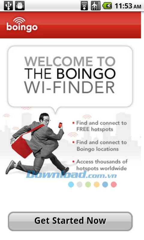 Boingo Wi-Finder for Android