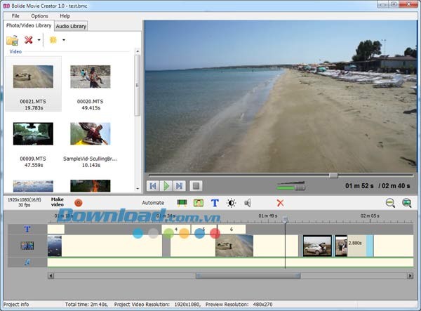 Bolide Movie Creator