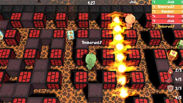 Thử thách tốc độ và phản xạ trên đấu trường đặt bom khốc liệt