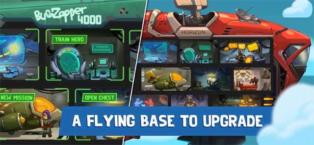 Nâng cấp pháo đài bay hùng mạnh của bạn