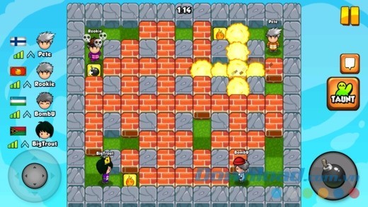 Bomber Friends cho iOS - game đặt bom đáng chơi nhất trên iPhone