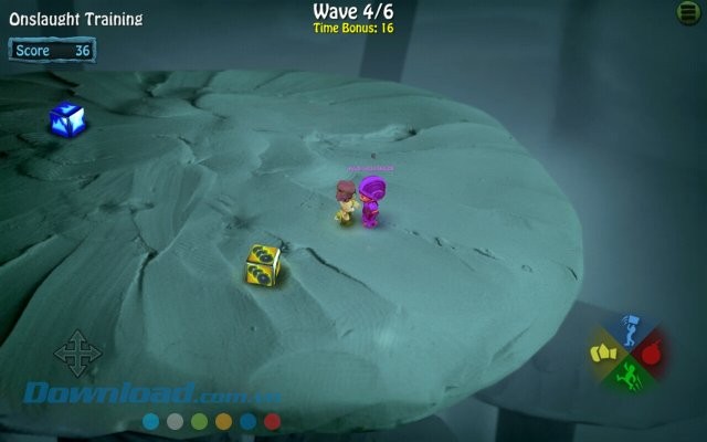 Thao tác điều khiển trong game BombSquad