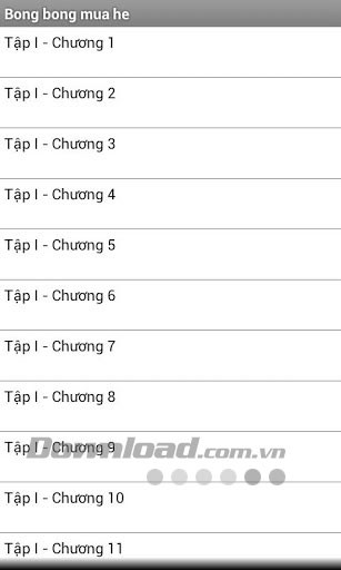 Bong bóng mùa hè for Android