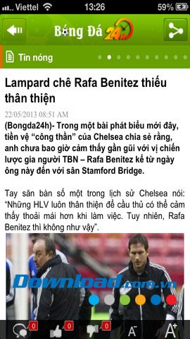 Bóng đá 24h for iOS