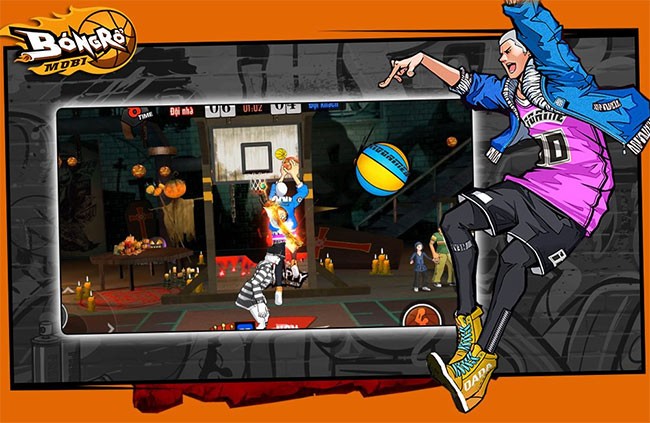 Game nhập vai thể thao bóng rổ mobi trên iphone