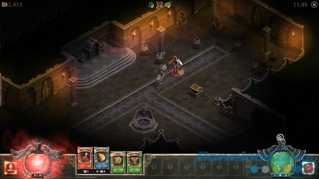 Khám phá các ngục tối sâu thẳm trong game nhập vai Book of Demons cho máy tính