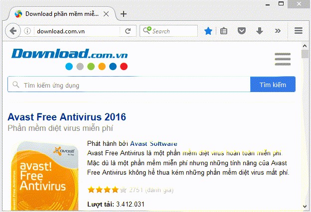 Minh họa cho BookmarksDropDown cho Firefox