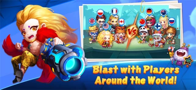 Đối đầu với nhiều người chơi khác trên toàn thế giới