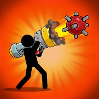 Boom Stick: Bazooka Puzzles - Tải Game Bắn Đại Bác Người Que Android