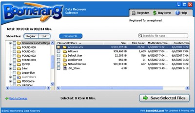 Boomerang Data Recovery