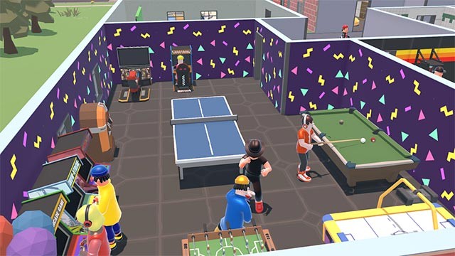 Phòng giải trí là nơi nhân viên thư giãn và kết nối với nhau sau những giờ làm việc căng thẳng