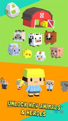 Mở khóa vật nuôi và anh hùng mới