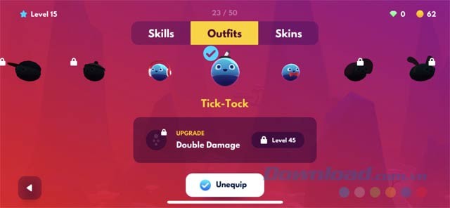 Nâng cấp nhân vật