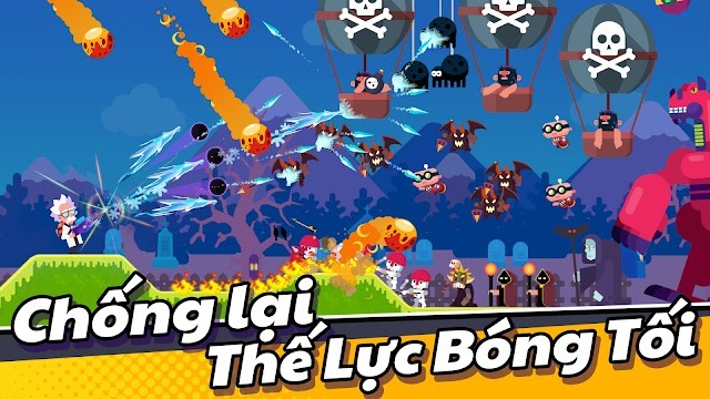 Đối mặt với đội quân kẻ thù đông đảo trong những trận chiến kịch tính