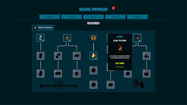 Quản lý các võ sĩ trẻ và phát triển họ thành ngôi sao