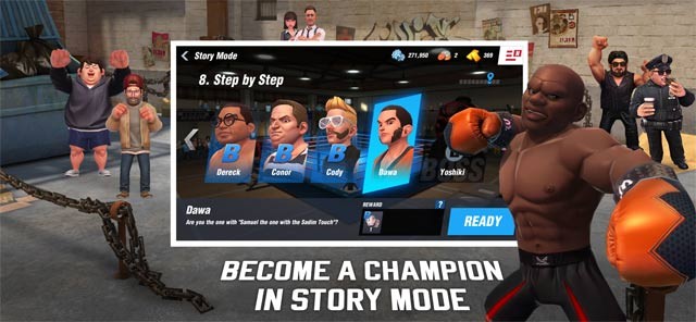 Trở thành nhà vô địch trong chế độ Story Mode