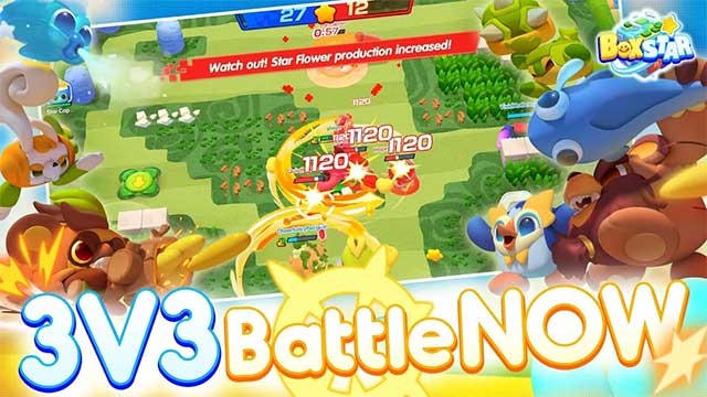 Tham gia các trận chiến 3v3 vui nhộn kéo dài 3 phút trong BoxStar